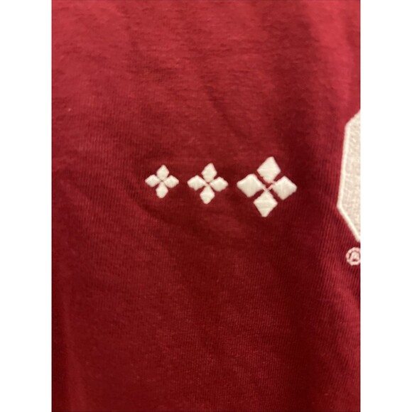 Red Oak Sportswear Girls OU Oklahoma University Long Sleeve T-Shirt 14/16 Maroon - Picture 5 of 10